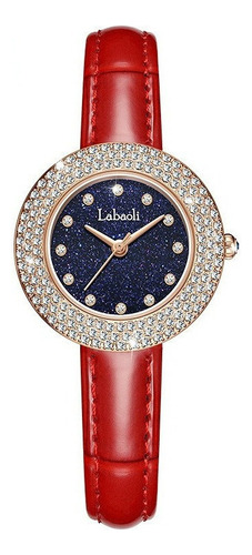 Reloj De Mujer Con Reloj De Diamantes De Moda Británica