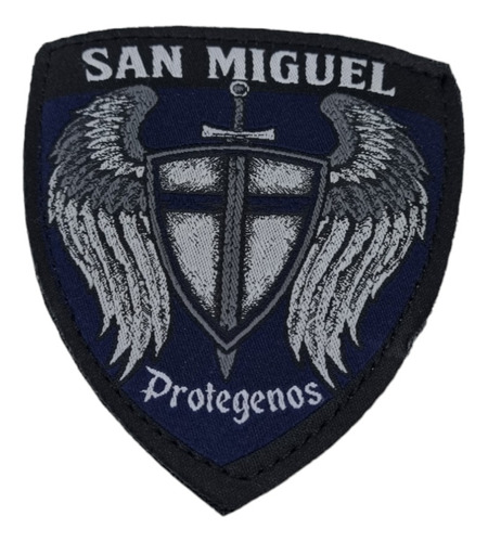 Parche Bordado Abrojo San Miguel Protegenos Sog Team Tactico