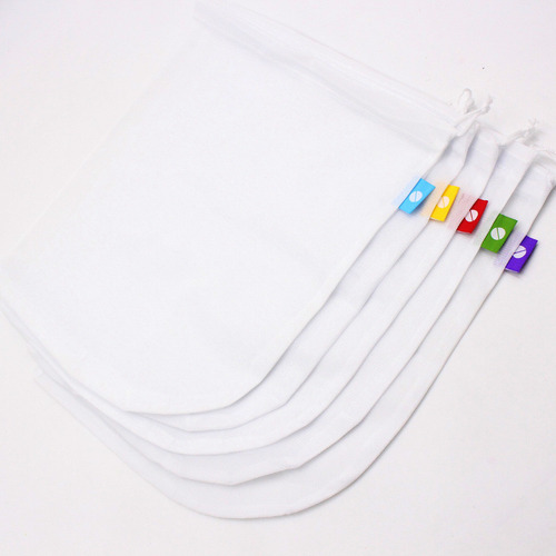 Bolsas Reutilizables Para Frutas Y Verduras, Bolsas De Malla