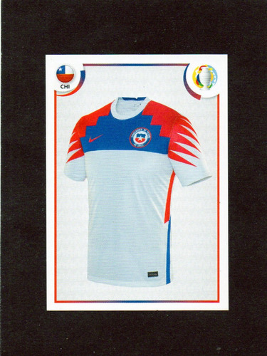 Copa America 2021. Figurita N° Chi26 Camiseta Chile Mira!!!!