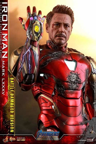 Iron Man Mark 85 Battle Damage, Daño De Batalla Hot Toys 
