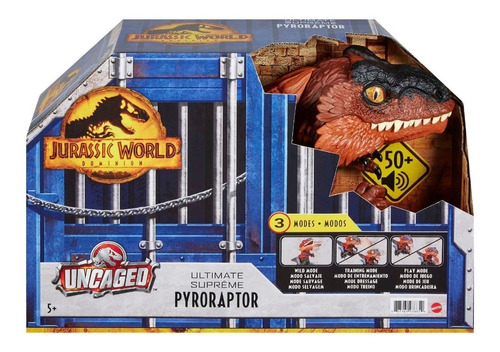 Jurassic World - Dino Fuego Sensores Tactiles Jw - Gwd70