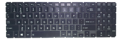 Teclado Para Laptop Toshiba C55t-c5300  C55t-c C55t-c5224 