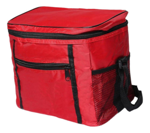 Bolsa Térmica Aislante, Bolsa Térmica Con Cierre De Rojo