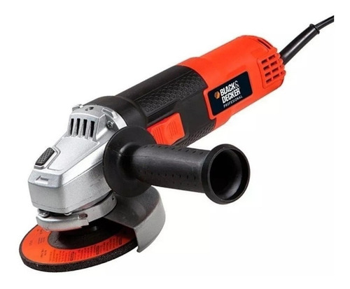 Imagen 3 de 10 de Amoladora Angular Black Decker 820w G720