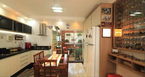 Imagem 9 de 17 de Sobrado Com 2 Dormitórios À Venda, 122 M² Por R$ 530.000,00 - Vila Scarpelli - Santo André/sp - So1622