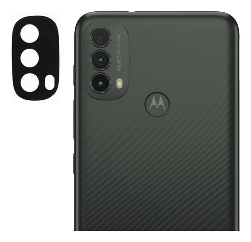 Vidrio Protector Cámara 9h Para Motorola Moto E40 - Cover Co