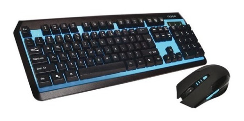 Teclado Y Mouse Inalámbrico Gamer Stormer Combo Noganet