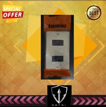 Comprar Tapa Metálica Tacos Bticinos Interruptor Doble (2 Pzas)pack2