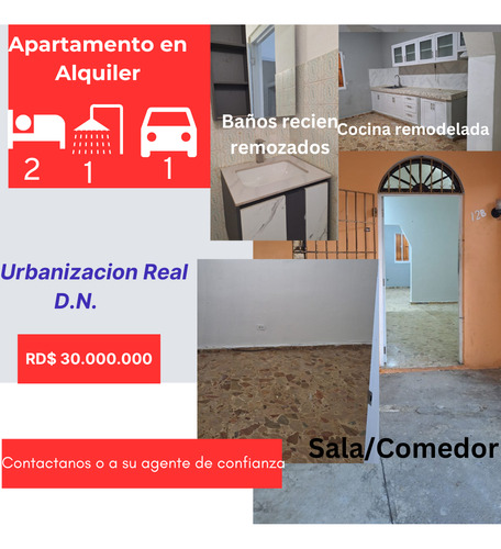 Apartamento En Alquiler En Urbanización  Real