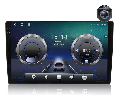 9 Pulgadas Audio Vehiculos Estéreo Carplay Dsp Ips 4+64g 2k