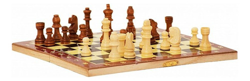 Juego De Ajedrez De Madera Mediano Faydi 300