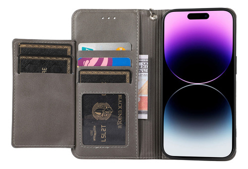 Funda Para Samsung Galaxy A7 2018/ A8 2018/ J4 2018, Funda Tipo Cartera Con Cierre, Correa Para La Muñeca, Función Atril