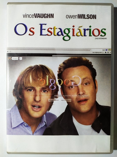 Dvd Os Estagiários Vince Vaughn Owen Wilson The Internship