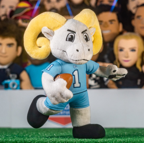 Figura De Pelúcia Bleacher Creatures North Carolina Tar Heel