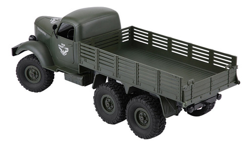 1/16 Modelo Teledirigido Seis Ruedas Tracción Militar Camión