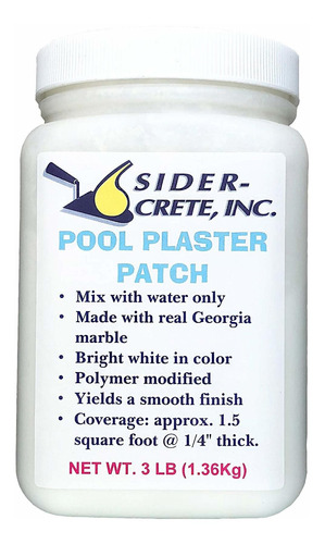 Sider Â Piscina Yeso Parche 3 Lb