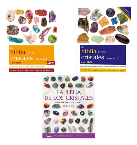 Pack La Biblia De Los Cristales - 3 Volúmenes - Originales