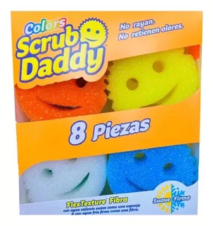 Scrub Daddy Fibras 8 Pzas