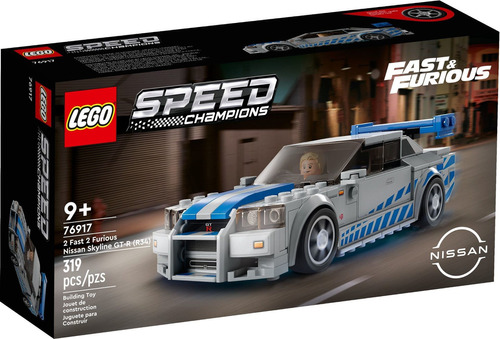 Lego Speed Champions 76917 Nissan Skyline Gt-R 319 peças em caixa