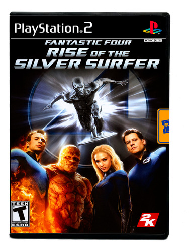 Juego Los 4 Fantasicos Y Silver Surter Ps2 - Físico En Caja