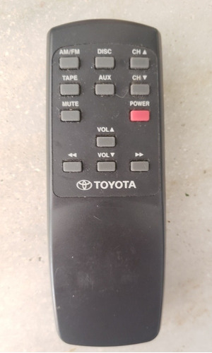 Control Remoto Para Reproductores Original Toyota