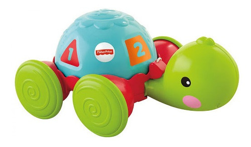 Tortuga Aprendiz Fisher Price Y8652 Juego De Arrastre Mattel