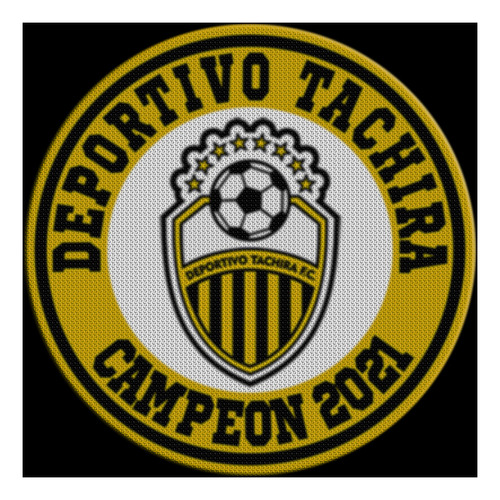 Parche Termoadhesivo Dep Tachira Venezuela Campeon 2021