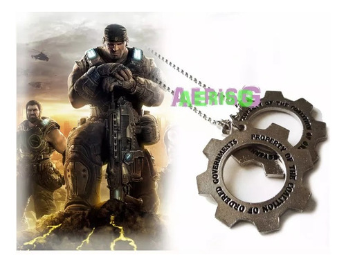 Arg Gears Of War Collar De Gears Of Wars 2 Engranes Gow