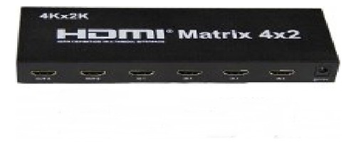 Matrix Hdmi 4x2 Full Hd Splitter Swuitch