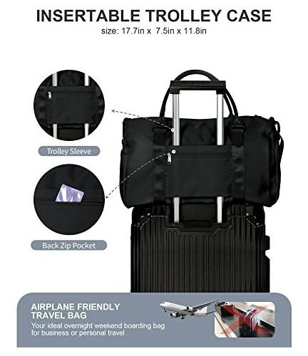 Bolsa De Gimnasio Para Mujer Y Hombre Con Compartimento Para