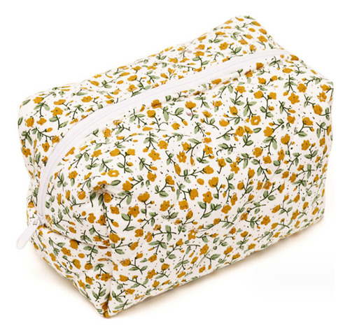 Bolsa De Maquillaje Para Mujer Con Estampado Floral, Elegant