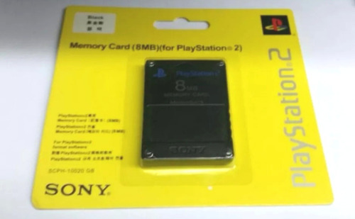 Memory Card 8mb Playstation 2 Sony Ps2