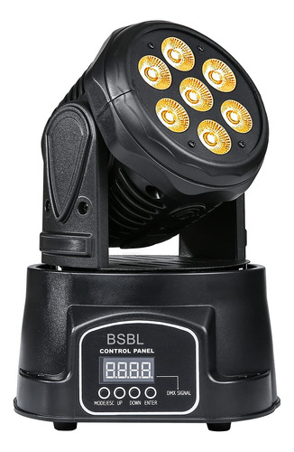 70w Cabezas Moviles Lavar Luces Rgbw Led Etapa Luz 9/14ch Dm