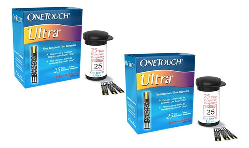 Tiras Reactivas Cintas Onetouch Ultra X 50 U. One Touch