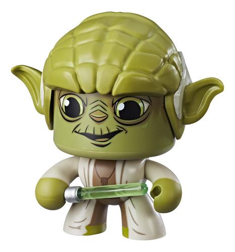 Star Wars Mighty Muggs Yoda #8, Incluye Figura De Acción De