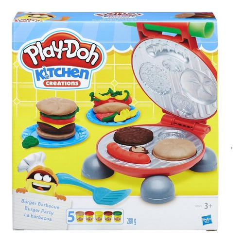 Play Doh Festa Do Hamburguer Hasbro B5521 11631