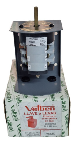 Selector De Fase Exterior Salida Bipolar W361c Vefben 32 A.