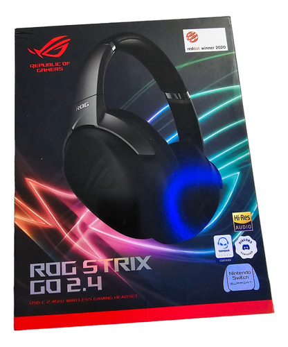 Asus Audífonos Inalámbricos Rog Strix Go Electro Punk 