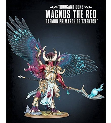 Warhammer 40k Mil Hijos Magnus El Daemon Rojo Primarca De Tz