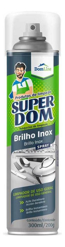 Limpador Spray Brilho Inox Super Dom Dom Line 300ml