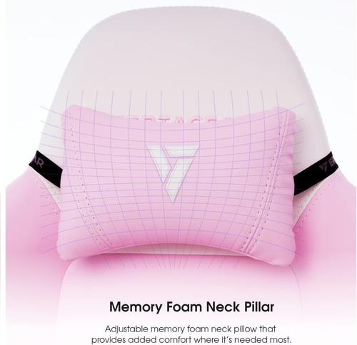 Silla Gaming Vertagear Hasta 125kg Vg-pl1000-pk White/pink