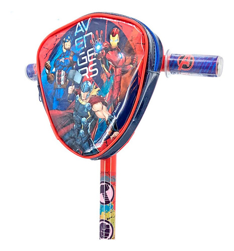 Scooter Apache 3 Ruedas Y Luces The Avengers Rojo Monopatin