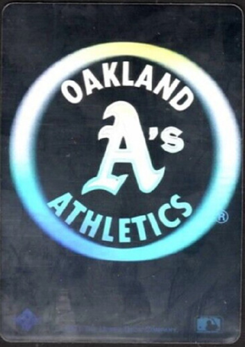 Mlb Atléticos De Oakland Holograma - Upper Deck 1991