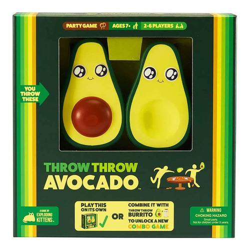 Juego De Mesa Throw Throw Avocado Party Gameame