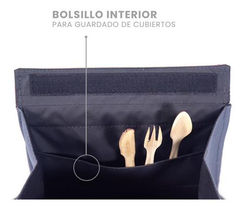 Imagen 9 de 9 de Lunchera Térmica 8 Lts Doodle Wall Chilly