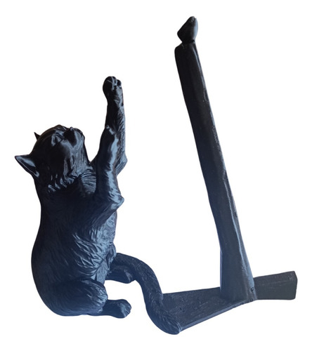 Gato Porta Rollo De Toalla De Cocina