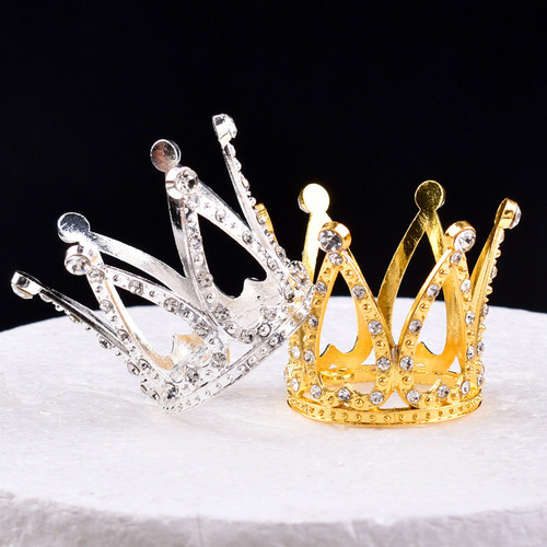 Cz 20pc Ramo Decoración Para Mini Tartas Con Forma Corona