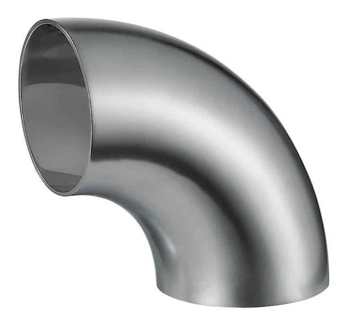 Codo De 90 Tipo Clamp Sanitaria De A/inox 304 De 2-1/2  PuLG