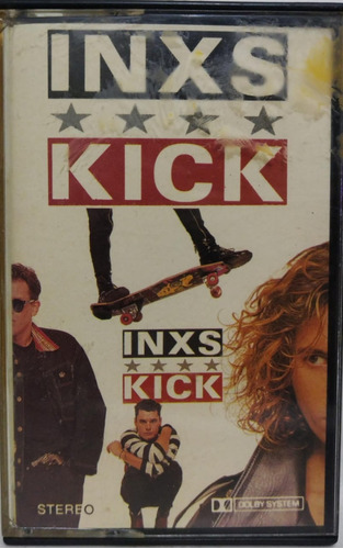 Inxs  Kick Cassette Made In Spain 1987